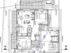 New three-storey apartment building with basement